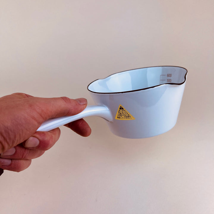 Fuji Horo Enamel Measuring Milk Pan