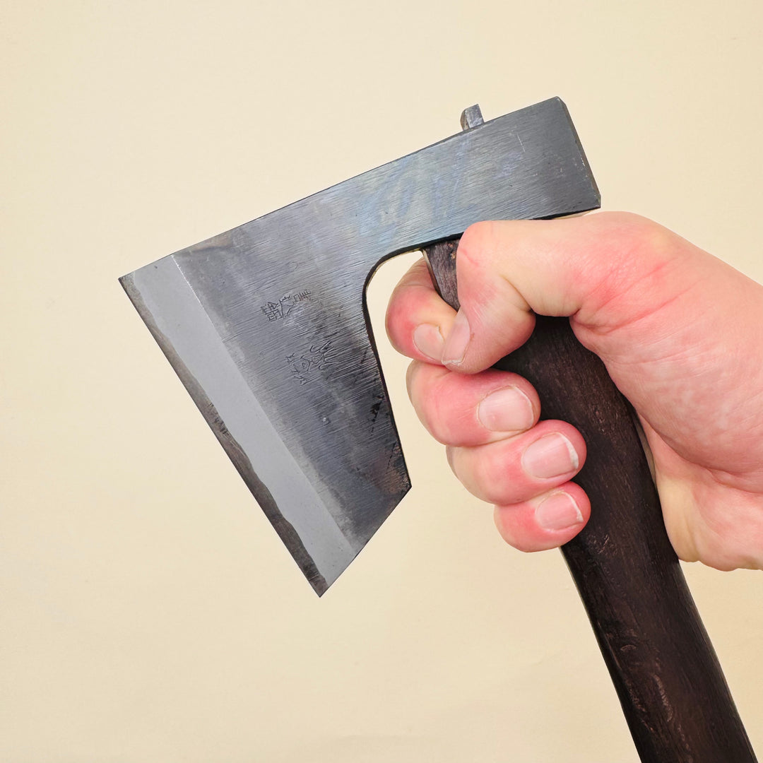 Mizuno Jigata Masakari Bearded Hatchett — a handcrafted Japanese hatchet, Community cutlery