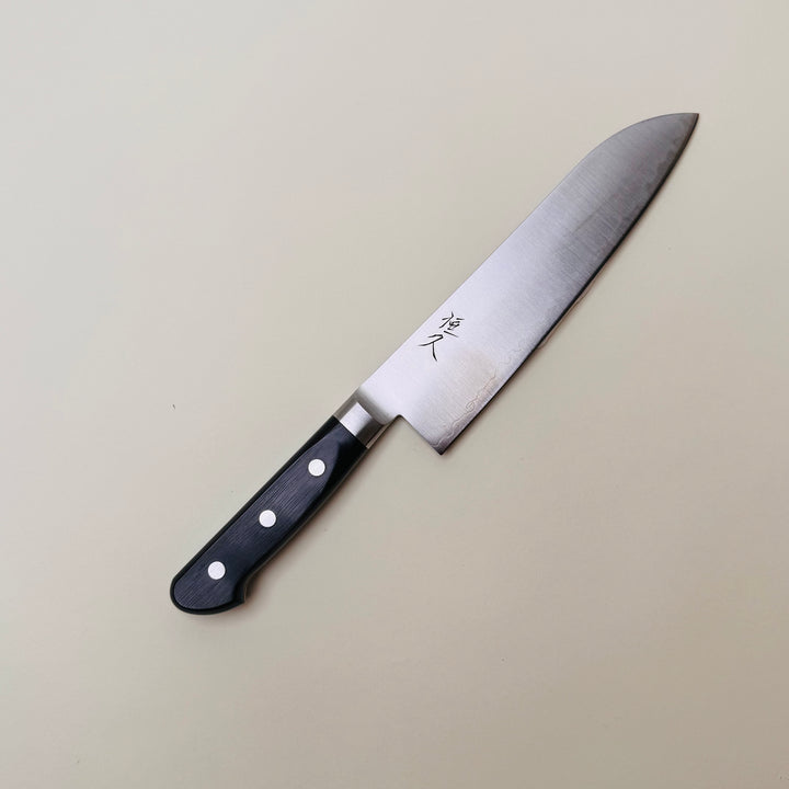 Tsunehisa 440C Migaki Santoku 180mm