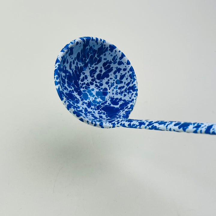 Splatter Enamelware Ladle