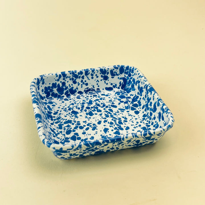 Crow Canyon - Splatter Enamel Square Dish