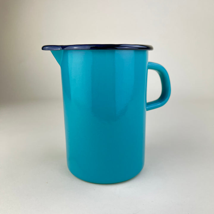 Blue Enamel Jug- 1 litre