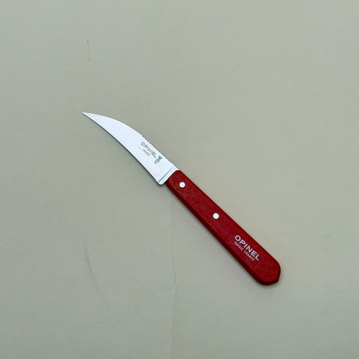 Opinel No.114 Vegetable Knife – Red