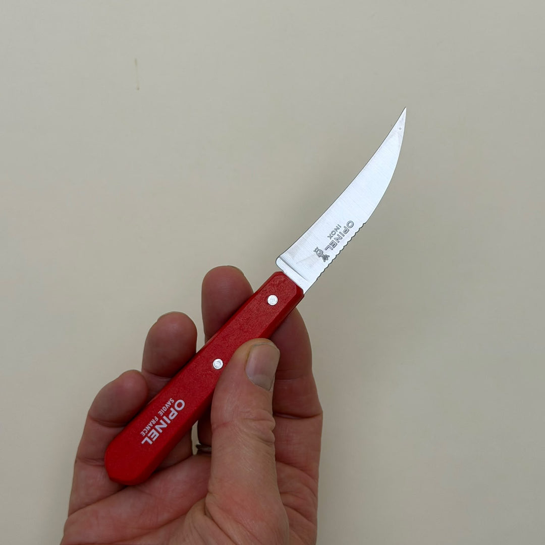 Opinel No.114 Vegetable Knife – Red
