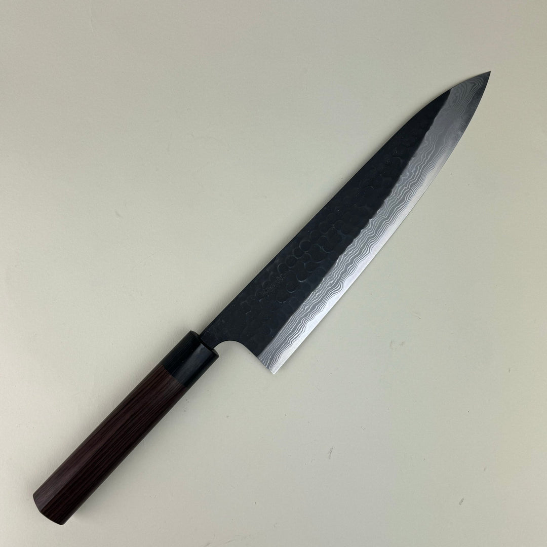 Akifusa Kurouchi Suminagashi Gyuto 210mm - Community Cutlery