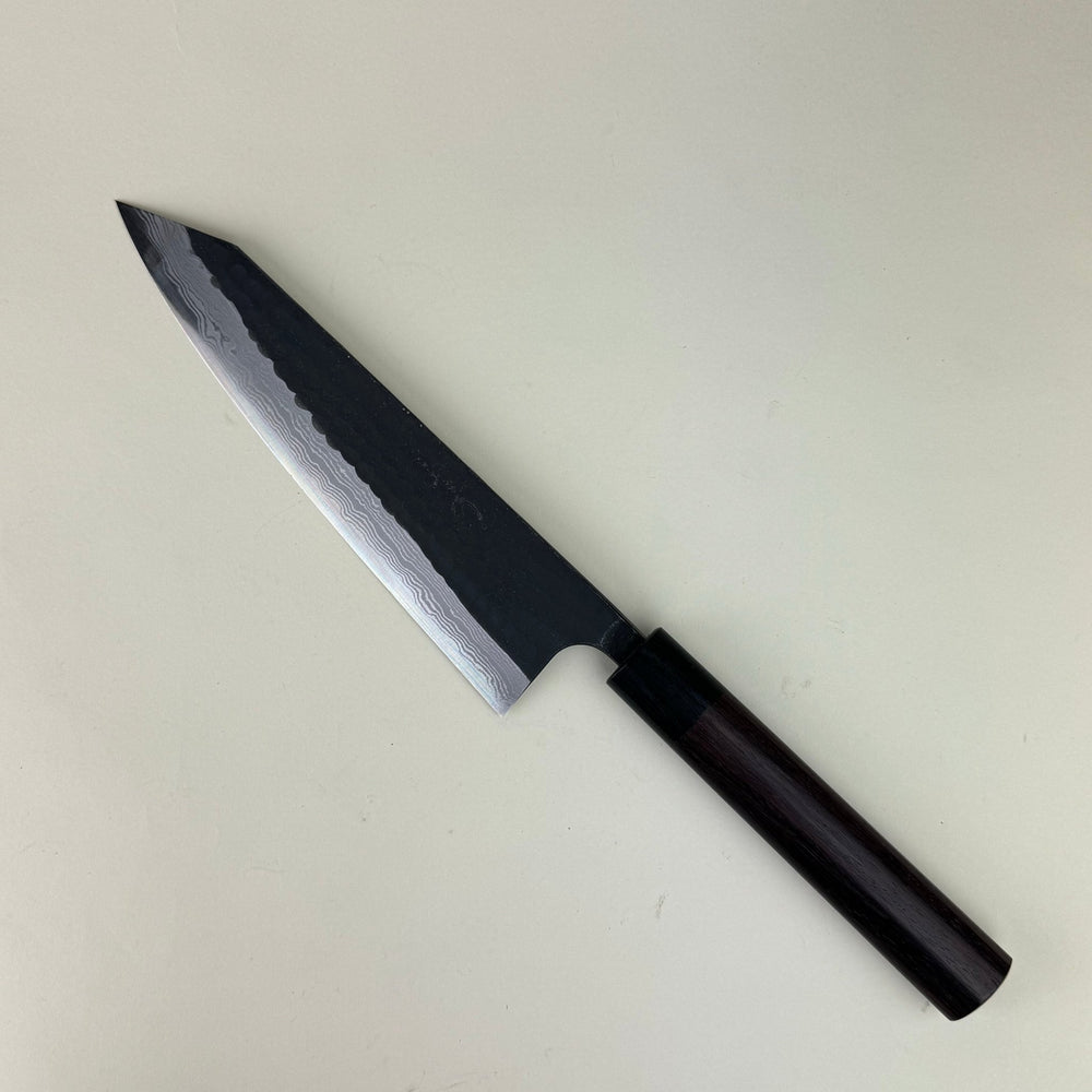 Akifusa - Kurouchi Suminagashi Kiritsuke 210mm - Community Cutlery