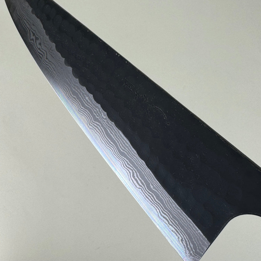 Akifusa - Kurouchi Suminagashi Kiritsuke 210mm - Community Cutlery