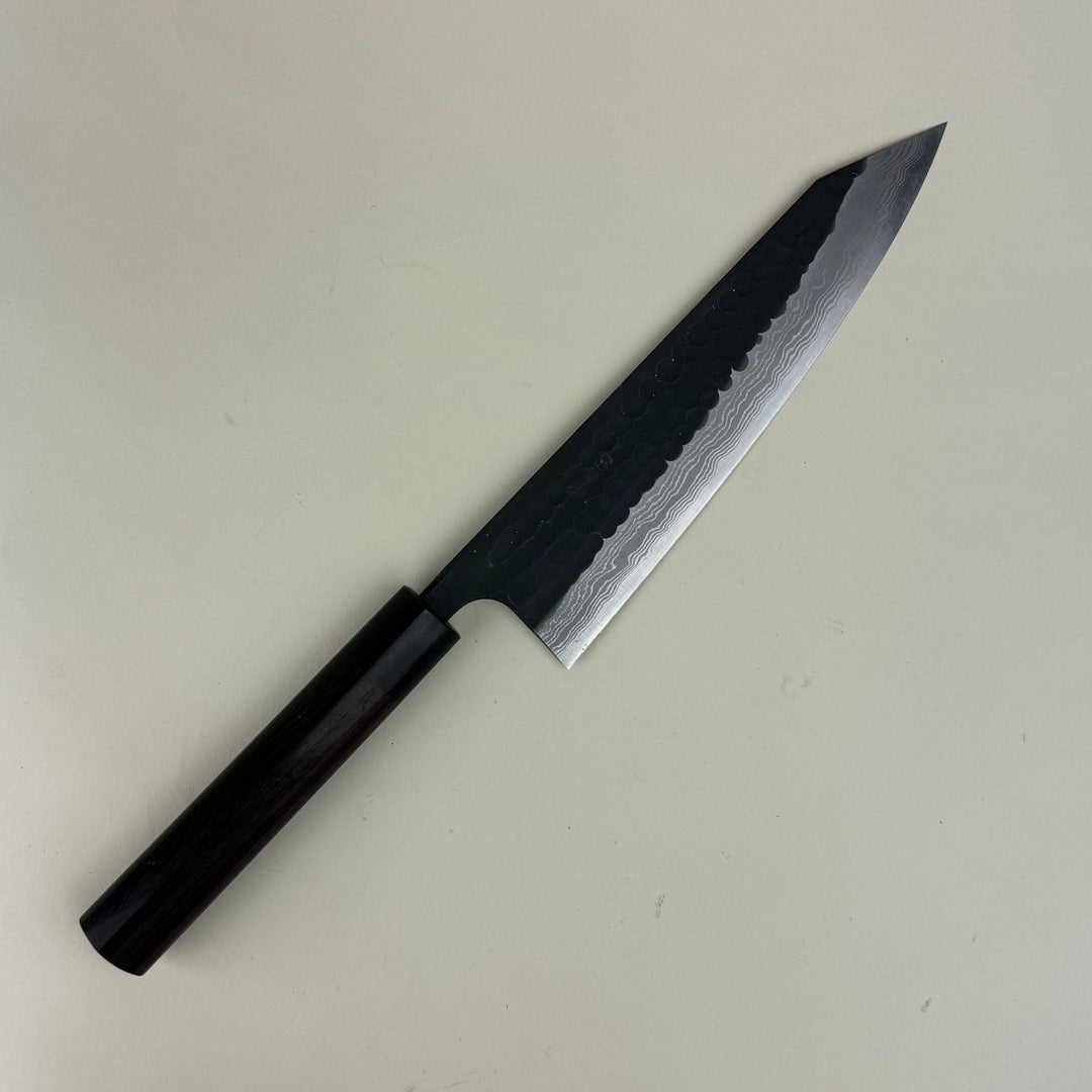 Akifusa - Kurouchi Suminagashi Kiritsuke 210mm - Community Cutlery