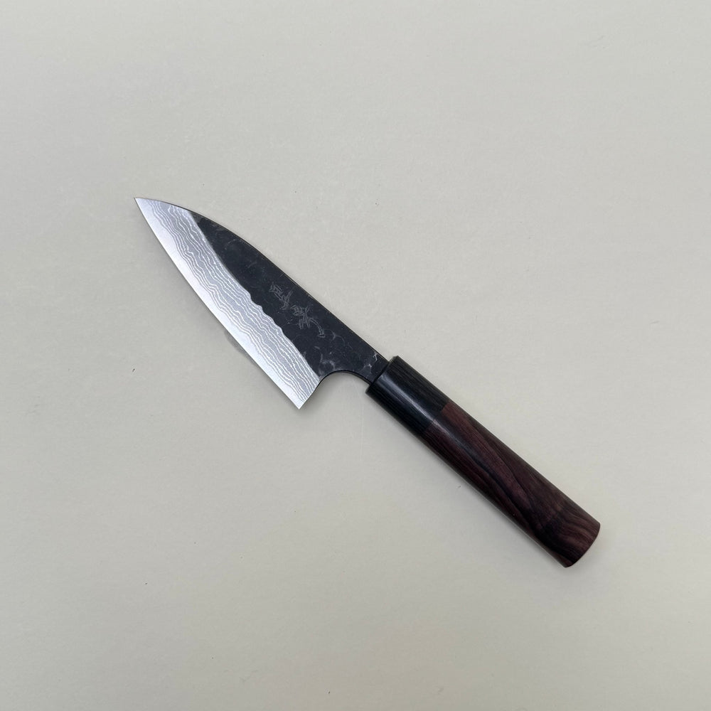 Akifusa Kurouchi Suminagashi Petty 105mm - Community Cutlery