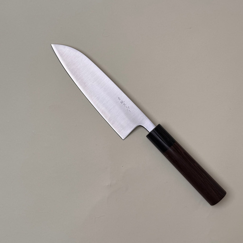 Akifusa Migaki Santoku 165mm - Community Cutlery