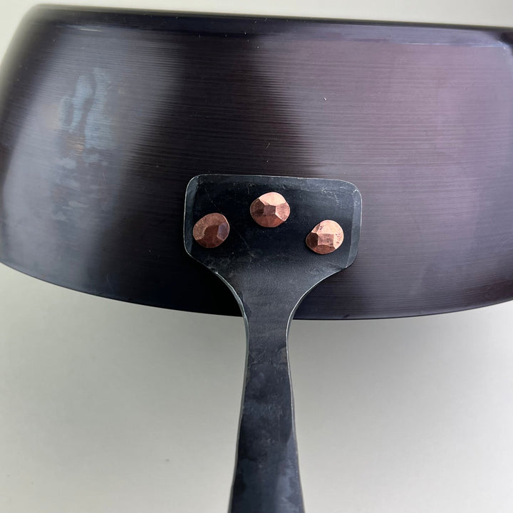 Alex Pole - 11" Hand Spun Saute Pan with Lid - Community Cutlery