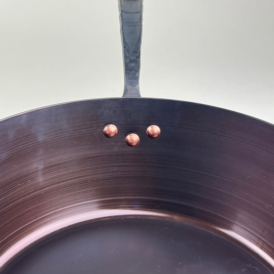 Alex Pole - 11" Hand Spun Saute Pan with Lid - Community Cutlery