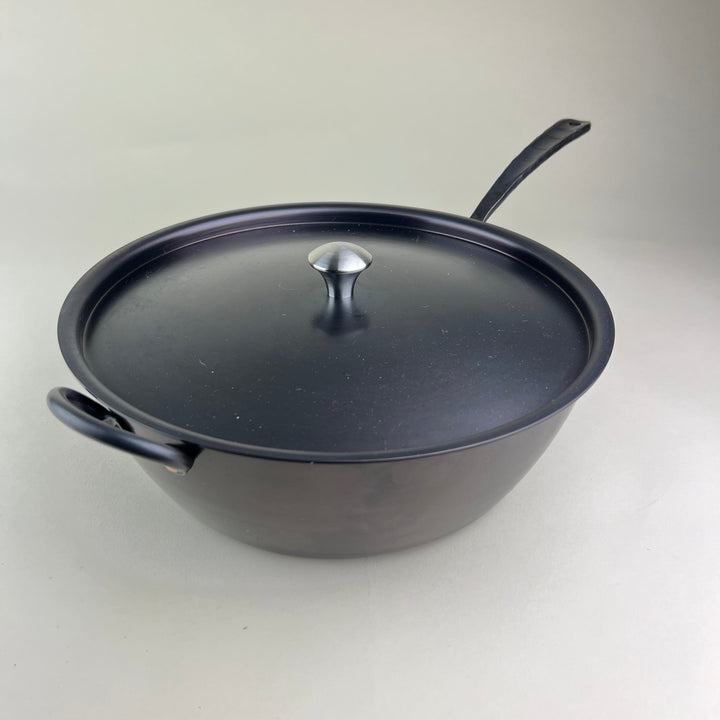 Alex Pole - 11" Hand Spun Saute Pan with Lid - Community Cutlery