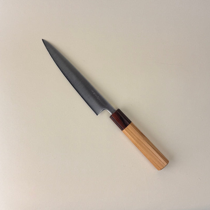 Blue Super Petty 150 Keyaki Handle - Community Cutlery