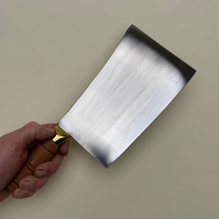 CCK 1 Stainless Steel Kau Kong Chopper 190mm Migaki - Community Cutlery