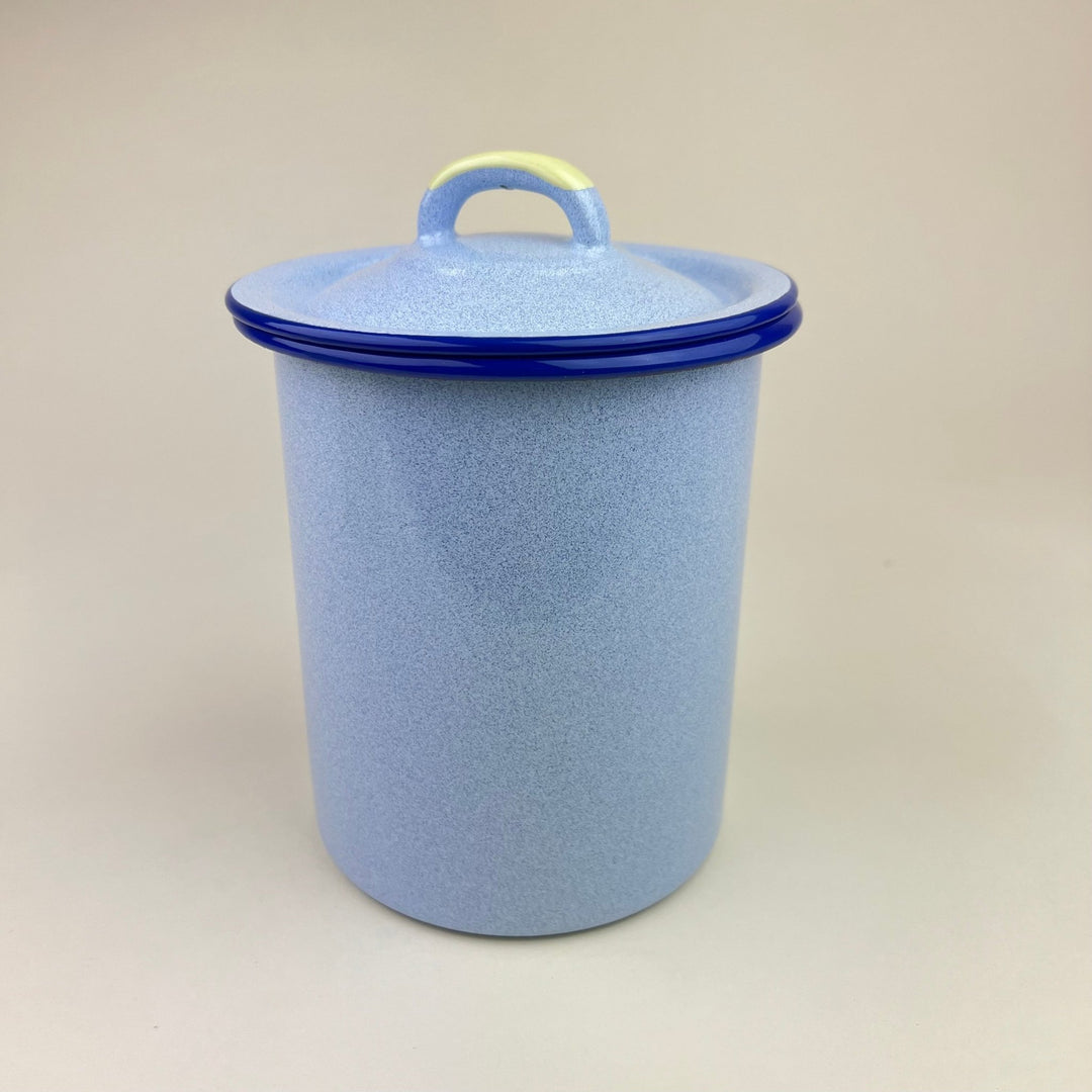 Enamel Container - Speckled Blue - Community Cutlery