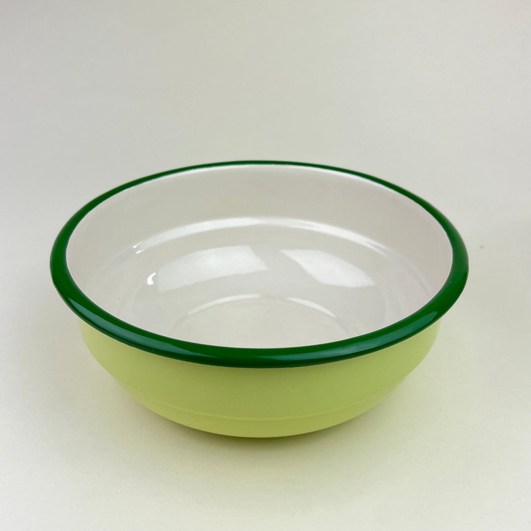 Enamel Mixing Bowl - Pastel Green - Community Cutlery