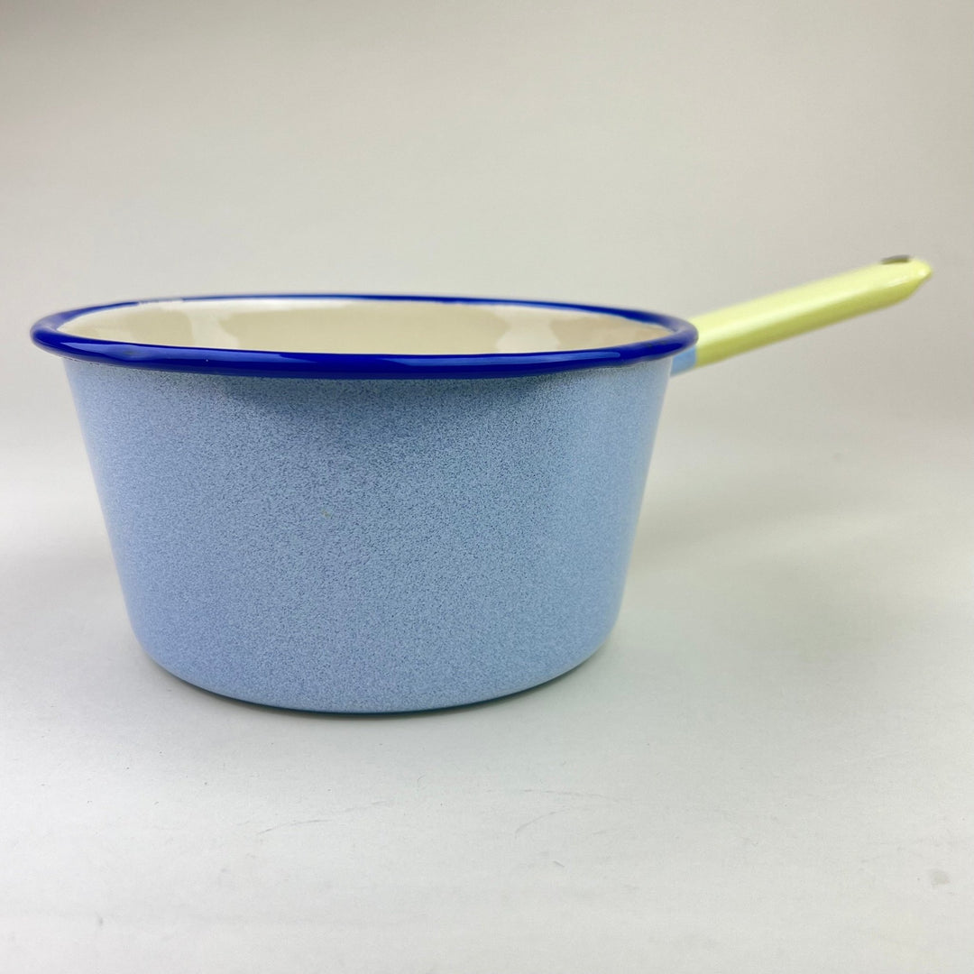 Enamel Saucepan - Speckled Blue - Community Cutlery