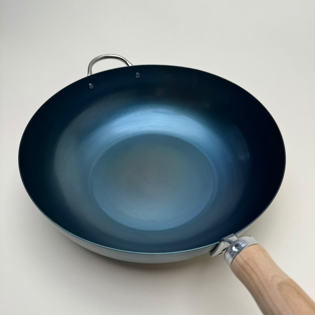 Fujita Kinzoku Sakura Wok 30cm-pan-Community Cutlery