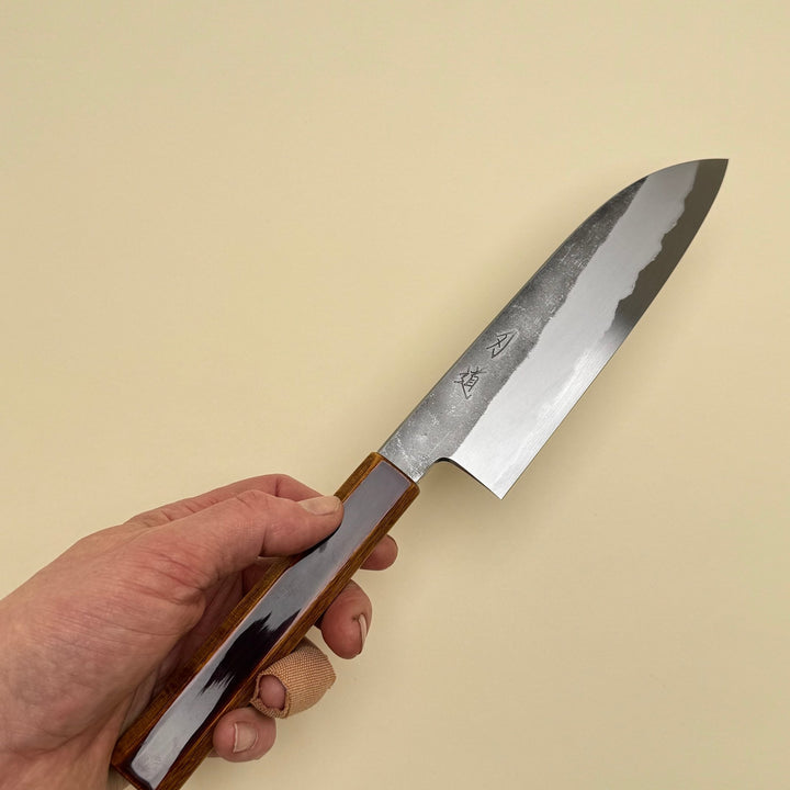 Hado Kirisame White 1 Santoku 180mm - Community Cutlery