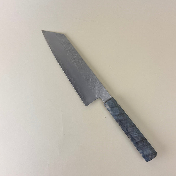 Hado Shiosai Bunka Blue Stabilised Wood Handle 180mm - Community Cutlery