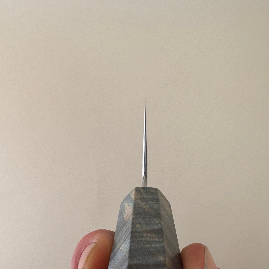 Hado Shiosai Bunka Blue Stabilised Wood Handle 180mm - Community Cutlery