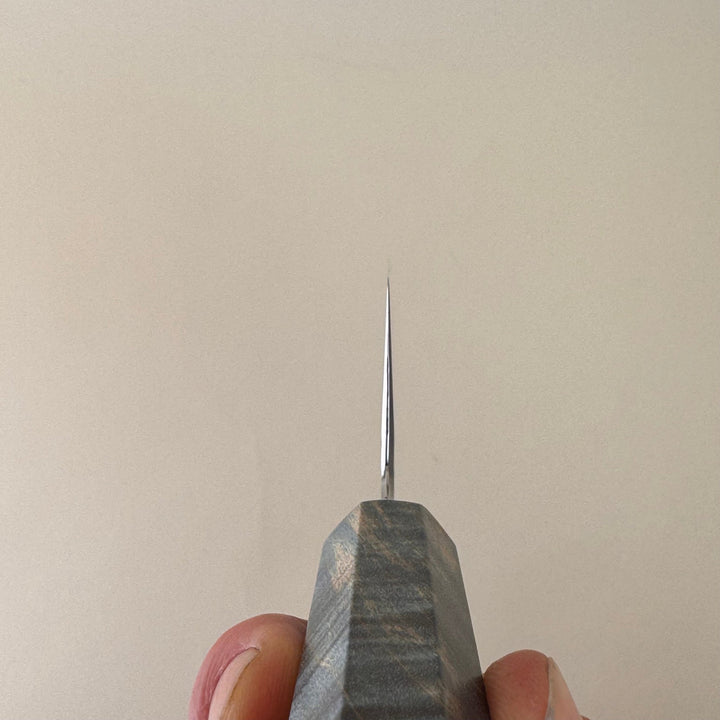 Hado Shiosai Bunka Blue Stabilised Wood Handle 180mm - Community Cutlery