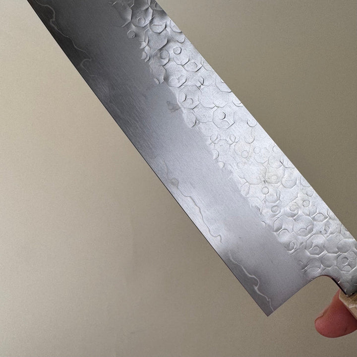 Hado Shiosai K Gyuto Cherry Bark Handle 210mm - Community Cutlery