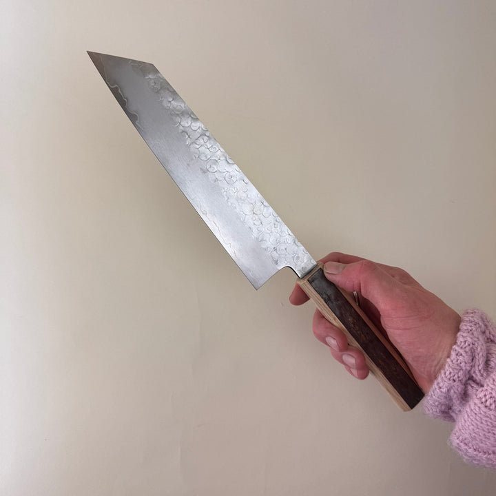 Hado Shiosai K Gyuto Cherry Bark Handle 210mm - Community Cutlery