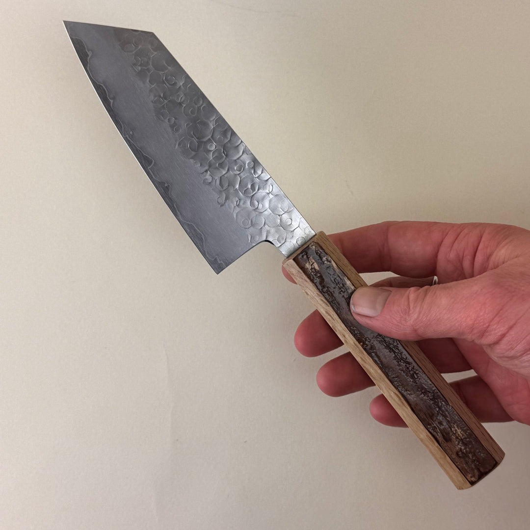Hado Shiosai Ko Bunka Cherry Bark Handle 135mm - Community Cutlery