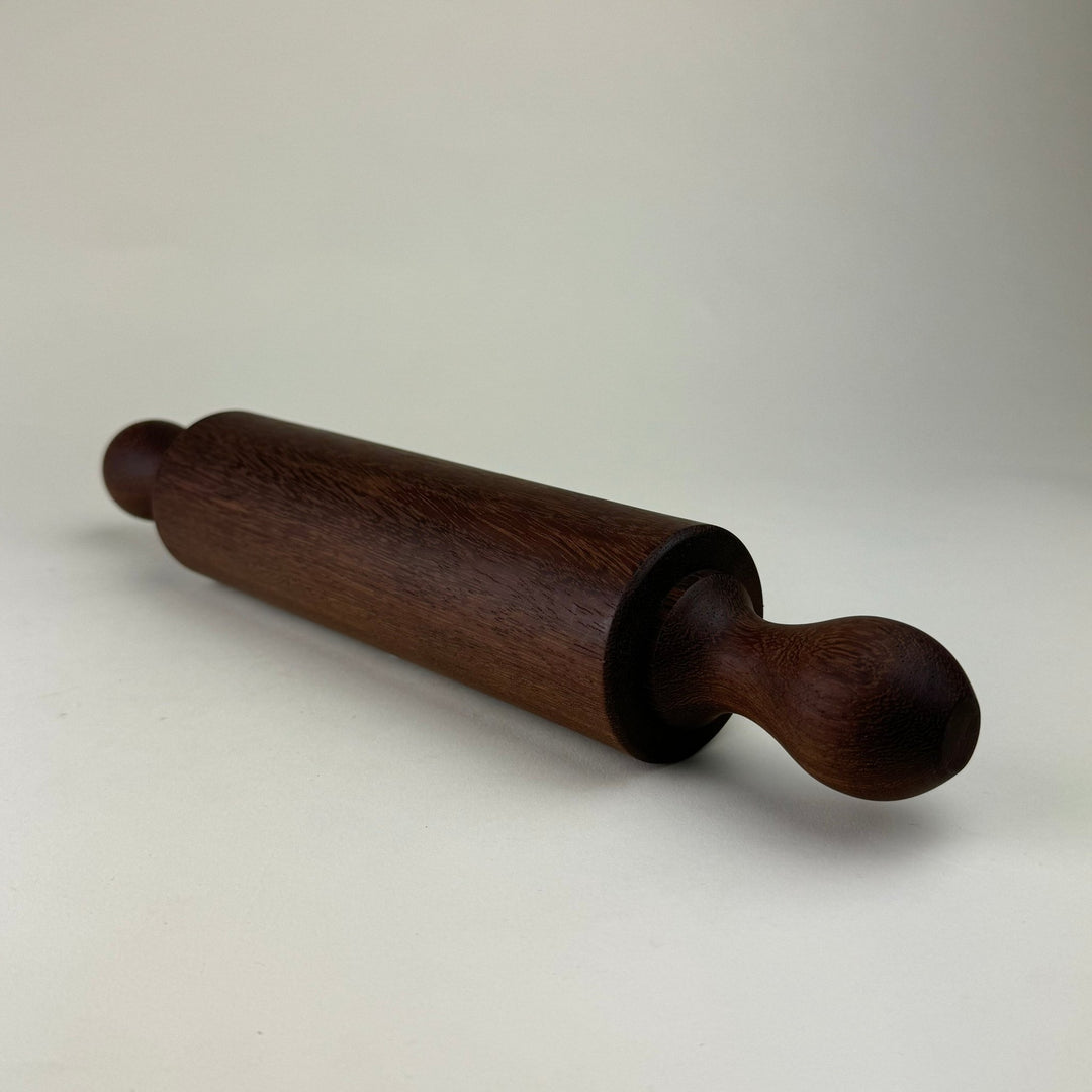 Hand Turned Teak Rolling Pin - Community Cutlery
