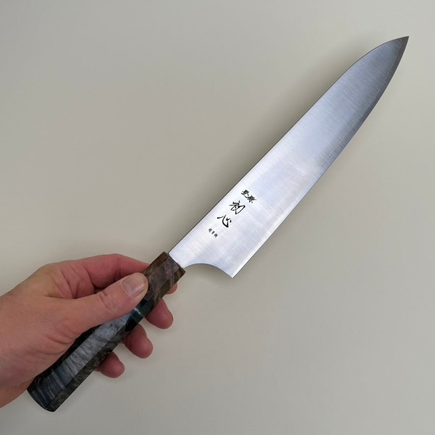 Hatsukokoro Hayabusa Aogami Super Gyuto Knife 240mm-knife-Community Cutlery