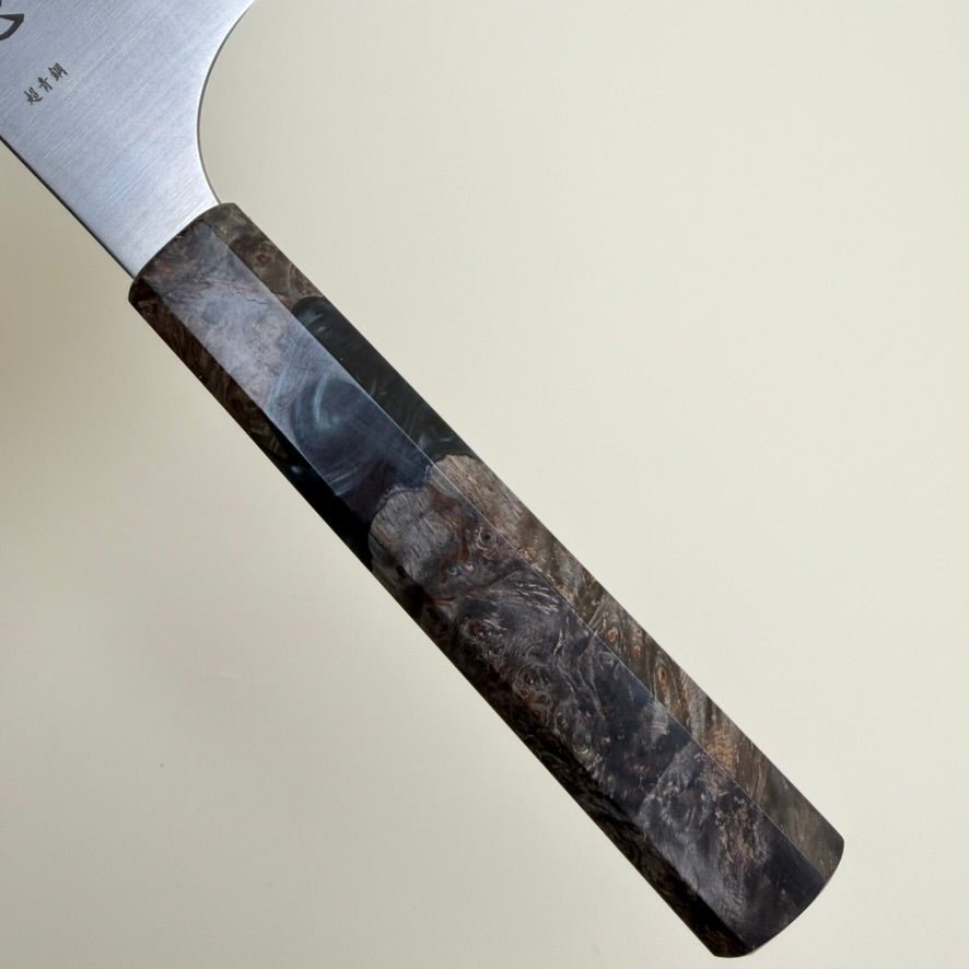 Hatsukokoro Hayabusa Aogami Super Santoku Knife 180mm-knife-Community Cutlery