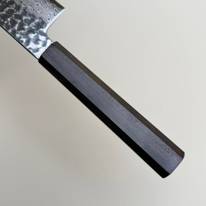 Hatsukokoro Hayabusa VG10 Damascus Tsuchime Gyuto Knife 210mm-knife-Community Cutlery