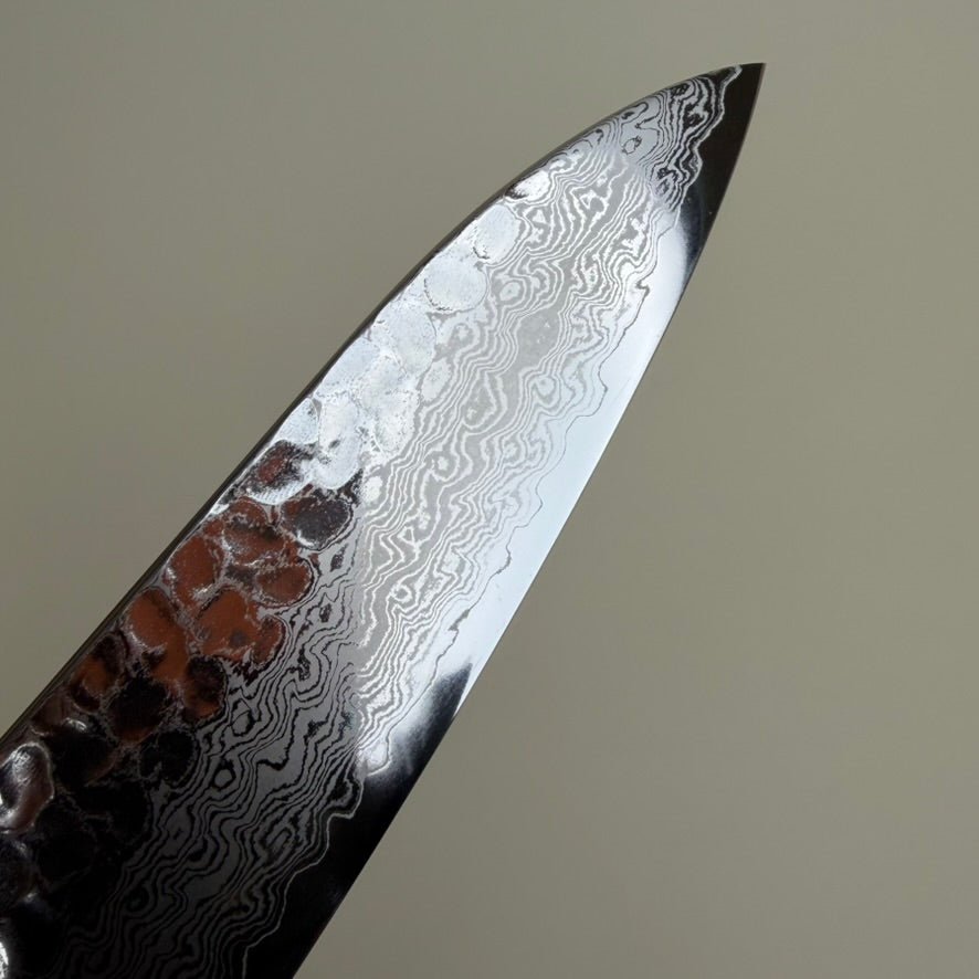 Hatsukokoro Hayabusa VG10 Damascus Tsuchime Gyuto Knife 210mm-knife-Community Cutlery