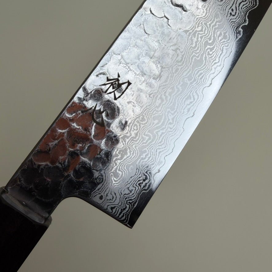 Hatsukokoro Hayabusa VG10 Damascus Tsuchime Gyuto Knife 210mm-knife-Community Cutlery