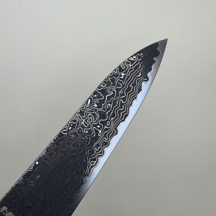 Hatsukokoro Ryuhyo SG2 Gyuto Knife 210mm Kurozome Damascus-knife-Community Cutlery