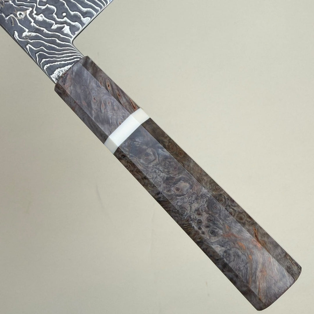 Hatsukokoro Ryuhyo SG2 Gyuto Knife 210mm Kurozome Damascus-knife-Community Cutlery