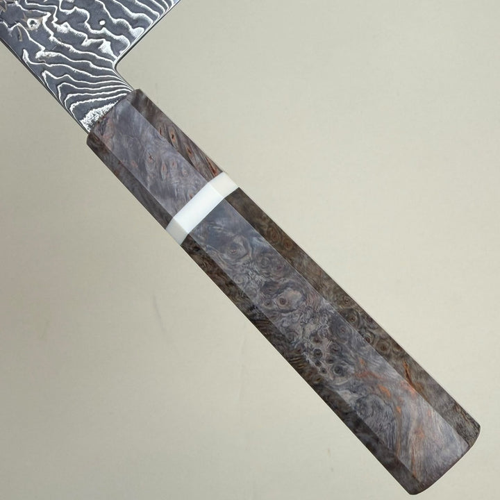 Hatsukokoro Ryuhyo SG2 Gyuto Knife 210mm Kurozome Damascus-knife-Community Cutlery