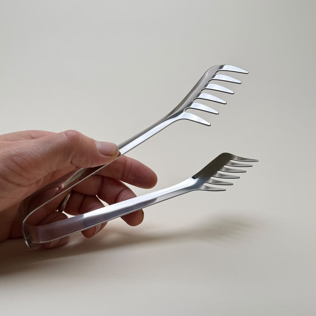 Italian Stainless Steel Pasta Tongs-utensil-Community Cutlery