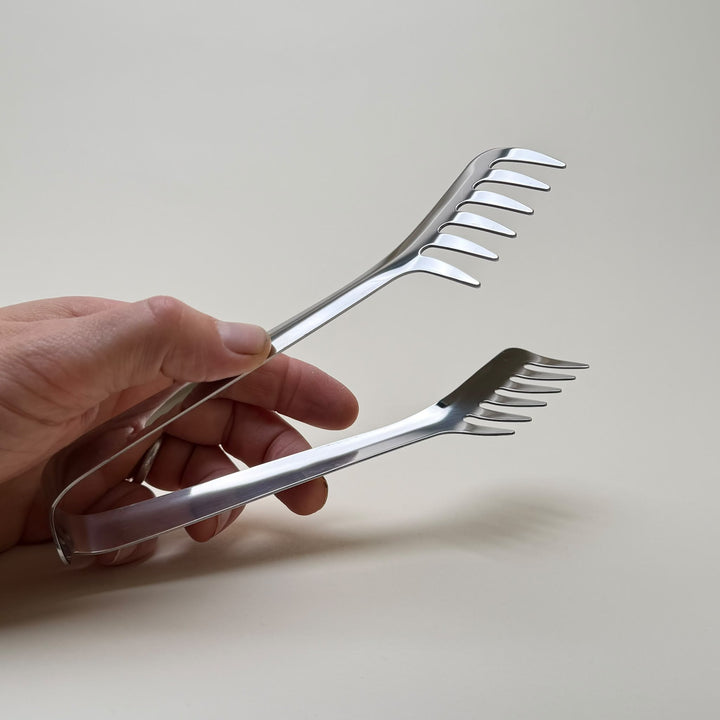 Italian Stainless Steel Pasta Tongs-utensil-Community Cutlery