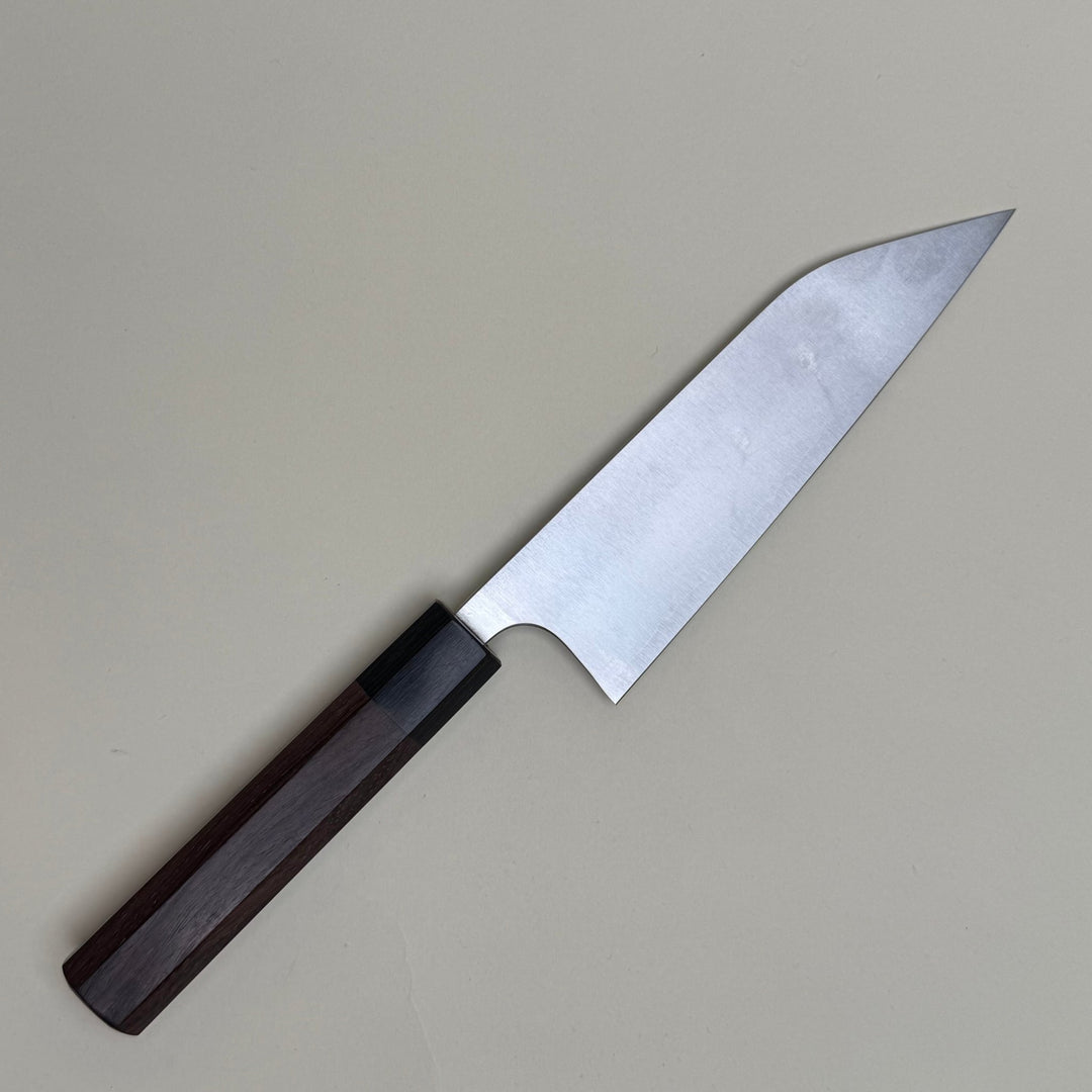 Kotetsu Chromax 165mm Santoku Rosewood Handle - Community Cutlery