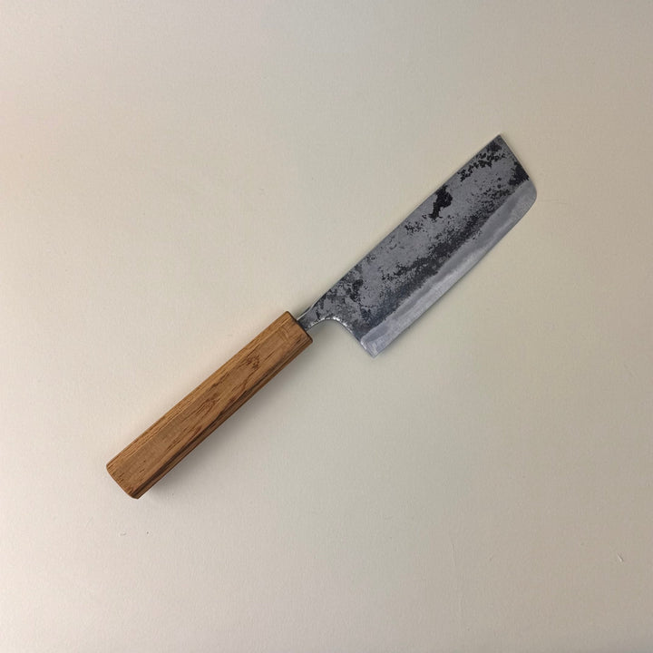 Kurouchi Ko Nakiri 120mm Blue 2 - Community Cutlery