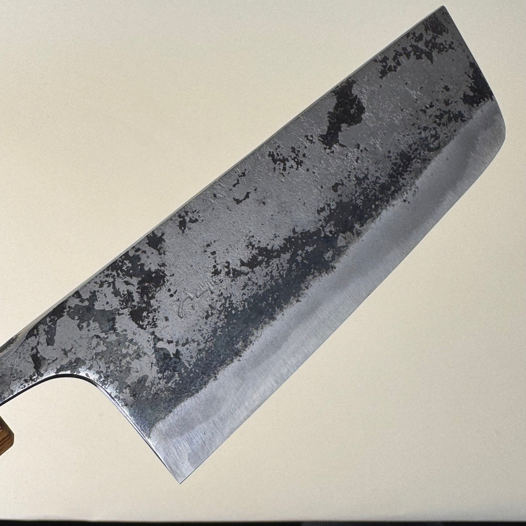 Kurouchi Ko Nakiri 120mm Blue 2 - Community Cutlery