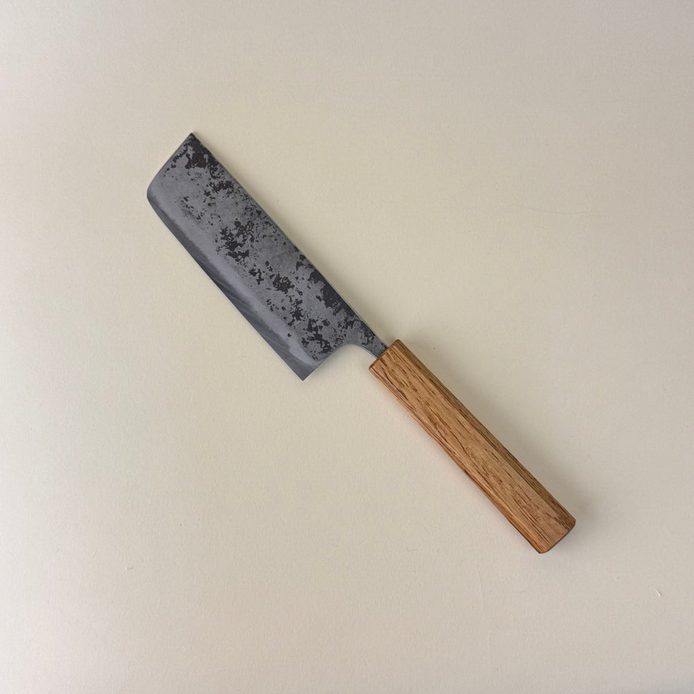Kurouchi Ko Nakiri 120mm Blue 2 - Community Cutlery