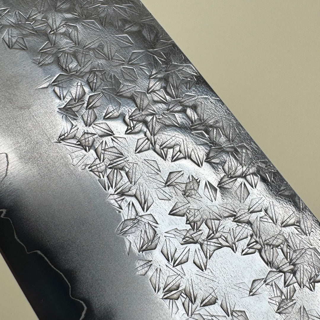 Makoto Kurosaki Samidorizuki SGSTRIX Santoku Knife 165mm Tsuchime - Community Cutlery