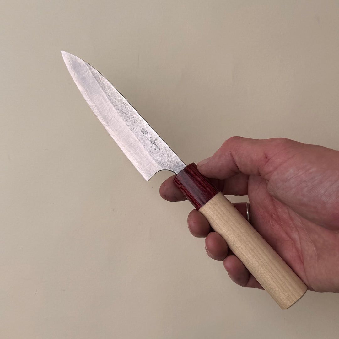 Masakage Yuki White 2 Petty Knife 120mm Nashiji - Community Cutlery