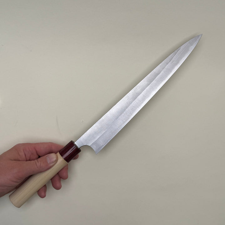 Masakage Yuki White 2 Sujihiki Knife 270mm Nashiji-knife-Community Cutlery