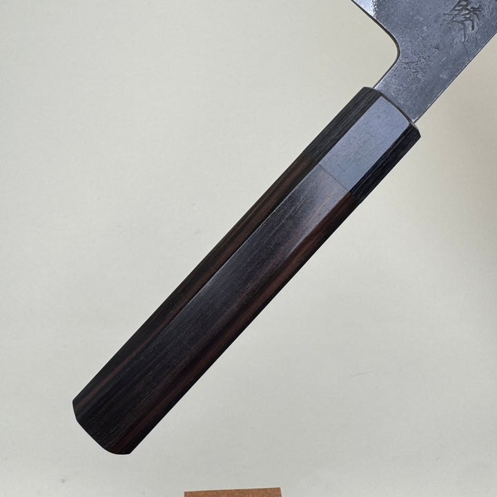 Mutsumi Honoura Blue Super Kurouchi Suminagashi Gyuto Knife 270mm - Community Cutlery