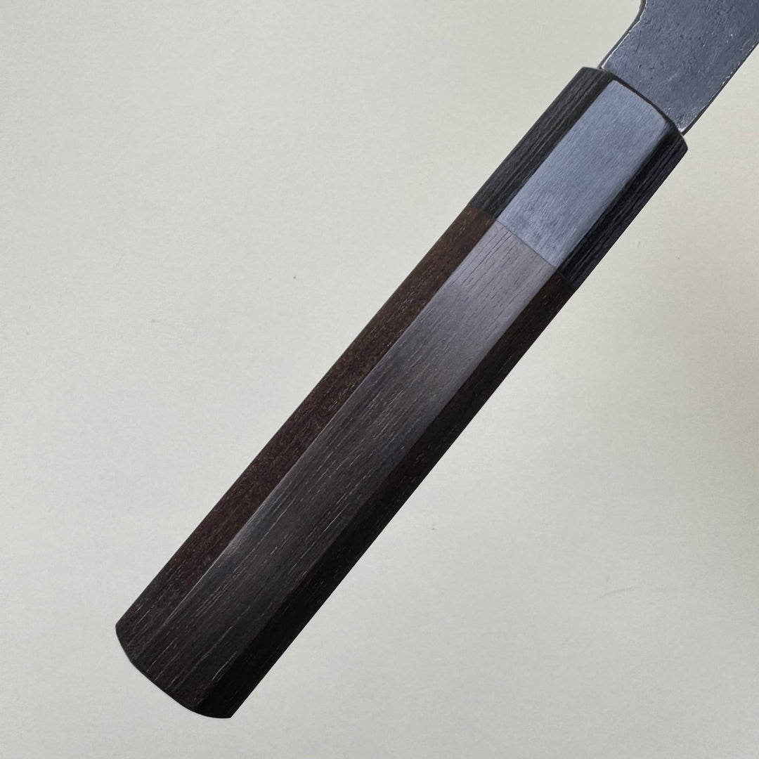 Mutsumi Honoura Blue Super Kurouchi Suminagashi Petty Knife 150mm - Community Cutlery